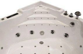 M-SPA - Vaňa TURBO s hydromasážou 150 x 150 x 62 cm (MSPA1678-TURBO)