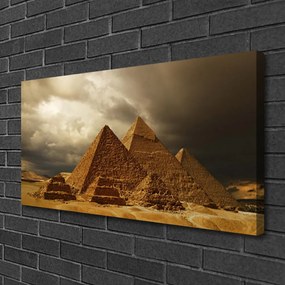 Obraz na plátne Pyramídy architektúra 125x50 cm