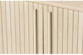 Dizajnová komoda Palomino 140 cm biely dub