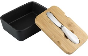 Florina Dóza na maslo s nožíkom Adria, čierna