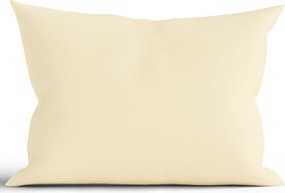 Bavlnená obliečka na vankúš Renforcé 70 × 90 cm - Jasmine pastelovo žltá