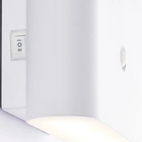 Brilliant - LED vonkajšie nabíjacie nástenné svietidlo so senzorom XINO LED/3W/5