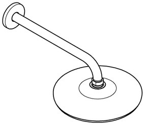 GROHE 26412000 - Hlavová sprcha TEMPESTA 210 286 mm lesklý chróm