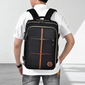 Vodoodolný batoh do školy, na cestovanie a šport sivá