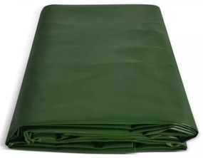 JAGO Plachta 650 g/m², hliníkové oká, zelená, 4 x 6 m