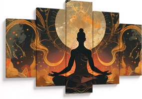 Obraz - Meditácia (150x105 cm)