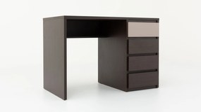 DREVONA Písací stolík pravý wenge RP POLO 2