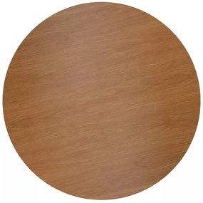 Okrúhly jedálenský stôl Amadeo 90 cm dub prírodný/čierny