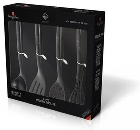 BerlingerHaus black sada kuchynských pomocníkov, 4 ks