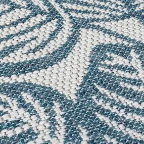 Zeleno-modrý vnútorný a vonkajší koberec 80x230 cm Bella Leaf – Flair Rugs