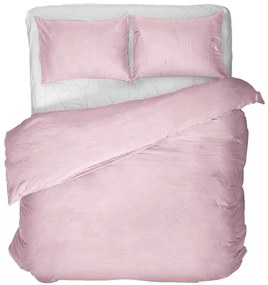 Súprava bavlnenej posteľnej bielizne „Abelle Pink", 200 x 200/260 cm