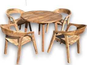 ROSARIO set z teakového dreva