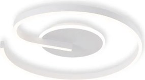 Brilagi -LED Stmievateľné stropné svietidlo SPIRAL LED/56W/230V 3000/4000/6000K + s diaľkovým ovládaním