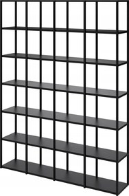 Regál Steel Box 212x160 Loft knihy a zakladače