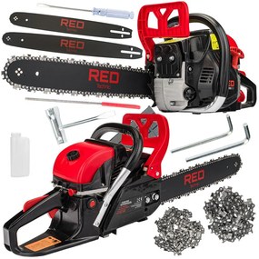 Benzínová reťazová píla RTPSP0035, 5,7 HP | RED TECHNIC