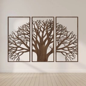 Viacdielny obraz Strom života – Elegantné drevené dekorácie | SENTOP HDF0190