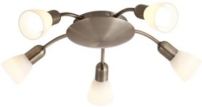 Rabalux SOMA stropné svietidlo 5x40W | E14, farba bronzu