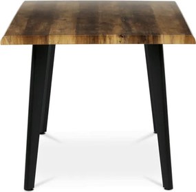 Jedálenský stôl 160x90 cm HT-F4416 OLW staré drevo