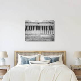 Sklenený obraz - Piano (70x50 cm)