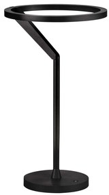 LED stmievateľná čierna stolná lampa Tilia 2