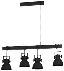 Eglo 43726 - Luster na lanku SHIREBROOK 4xE27/40W/230V