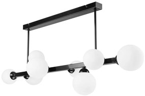 Luster na tyči ASTRO 8xG9/5W/230V čierna