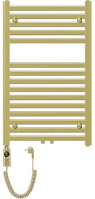 Mexen Hades, elektrické vykurovacie teleso 800 x 500 mm, 300 W, zlatá lesklá, W104-0800-500-2300-50
