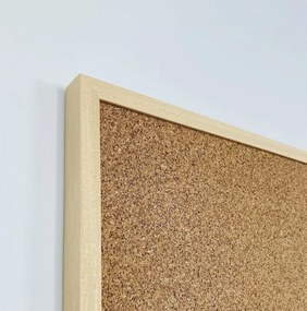 Toptabule.sk  Kombinovaná tabuľa čierna v drevenom ráme CLASSIC 60x40 cm