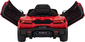 Elektrické autíčko Lamborghini Revuelto červené