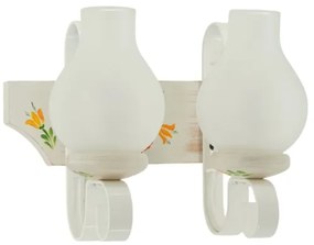 Brilagi - Nástenné svietidlo QUEEN 2xE14/40W/230V buk/krémová