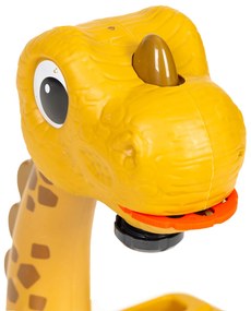 Projektor na kreslenie s dinosaurami, 12 fixiek, 24 vzorov, žltý