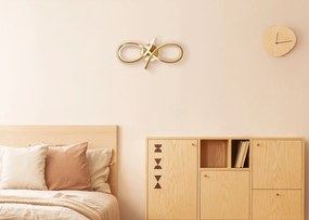 Toolight Toolight, LED nástenné svietidlo 18W APP1051-W, zlatá, OSW-01067