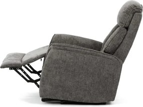 Polohovacie kreslo sivé, elektrické TV-H9727 GREY2