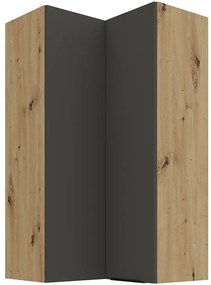 Kuchynská skrinka Aria-Gr/Ar Anti Fingerprint 60x60 Gn-108 2f (90°)