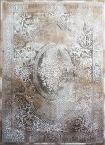 Koberec Mitra 3003 béžový s orientálnym vzorom – obdĺžnikový Rozmer: 120x180 cm
