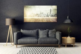 Obraz plexi Mesto new york paneláky 120x60 cm