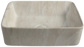 Sapho, DALMA keramické umývadlo 48x13x38 cm, marfil, MM527