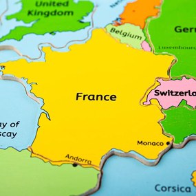 Bigjigs Toys Drevené puzzle mapa Európy 25dielikov
