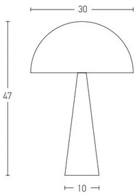 Zambelis 20210 - Stolná lampa 1xE27/25W/230V čierna