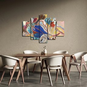 Obraz -  Vasily Kandinsky, Improvisation No. 30 (Cannons), reprodukcia (150x105 cm)