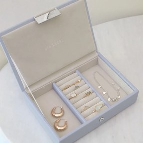 Krabička na šperky Stackers s pokrievkou mini levanduľová