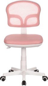 Detská otočná stolička ružová KA-C801 PINK