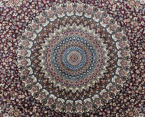 Koberec Anatolia Silk 32510 RED – červený s orientálnym vzorom Rozmer: 240x330 cm