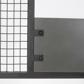 Vešiak s botníkom Nomad Anthracite and Black