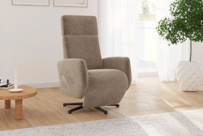 XXXLutz RELAXAČNÉ KRESLO, textil, svetlohnedá Sit & More - Online Only obývacie izby - 0001440161K6