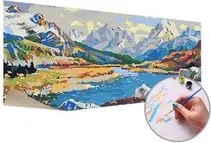 Maľovanie podľa čísel V HORÁCH – nízka náročnosť 120x60