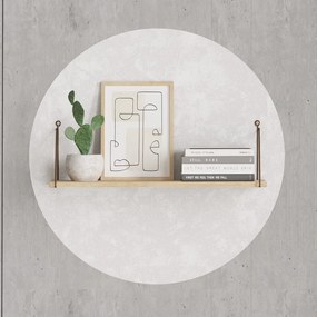 Polica v dekore duba v prírodnej farbe 72 cm Armoni – Kalune Design