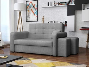 Pohovka s taburetkami Clivia Home II, Taburetka: ľavá strana, Dostupné poťahy: Enjoy 21