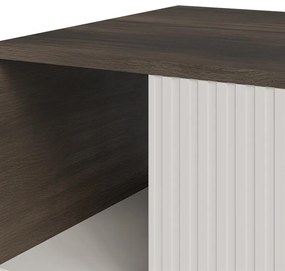 Konferenční stolek Random 92 cm kašmír/ořech