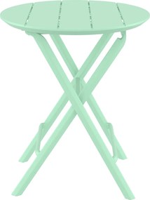 HELEN FOLDING Ø60 sklopný záhradný stôl opaline green